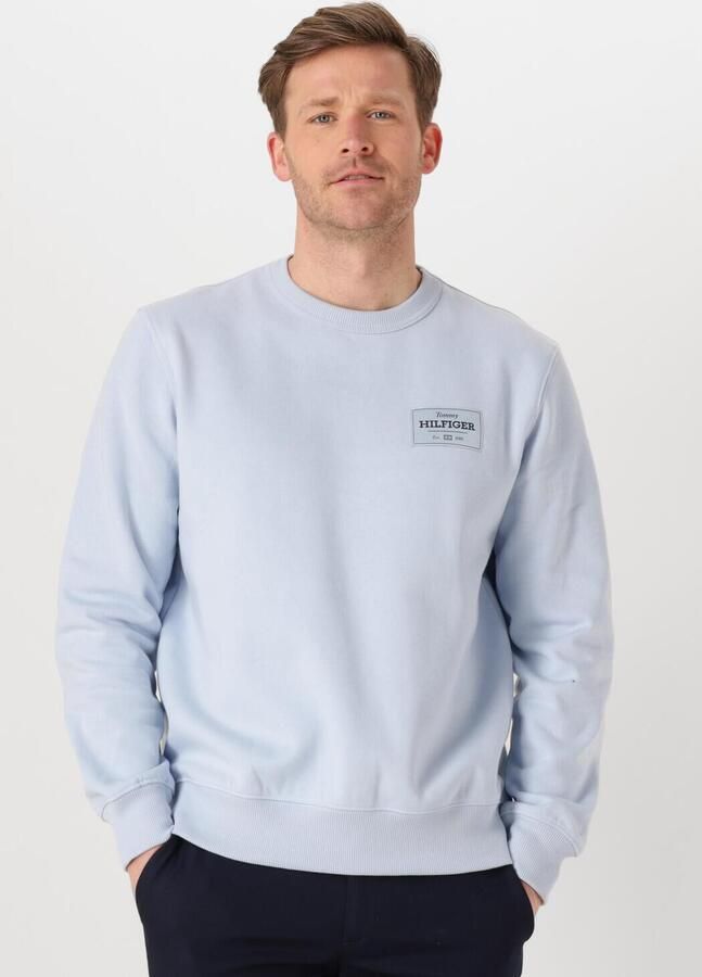 TOMMY HILFIGER Heren Truien & Vesten Monotype Label Sweatshirt Blauw - Foto 4