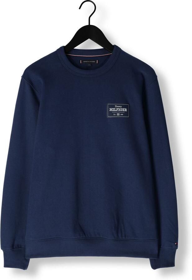 TOMMY HILFIGER Heren Truien & Vesten Monotype Label Sweatshirt Blauw - Foto 3