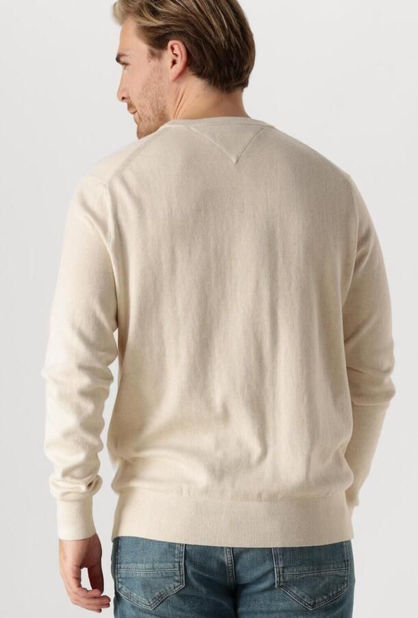TOMMY HILFIGER Heren Truien & Vesten Pima Org Ctn Cashmere Crew Neck Beige - Foto 2
