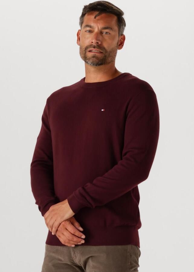 Tommy Hilfiger Regular fit gebreide pullover van een mix van katoen en kasjmier - Foto 4