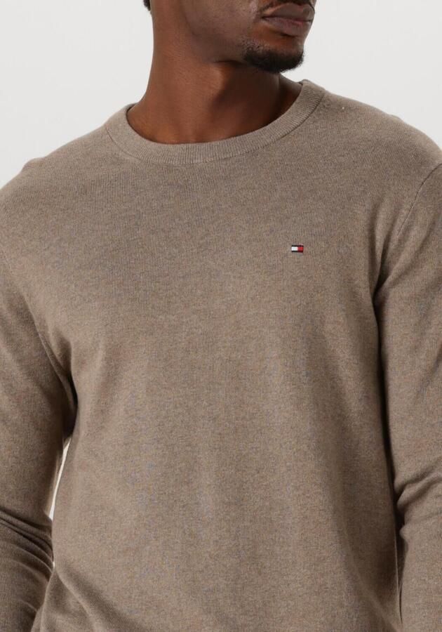 Tommy Hilfiger Trui MW0MW28046 PIMA ORG CTN CASHMER-HI3 COASTAL TAUPE HEATER - Foto 2