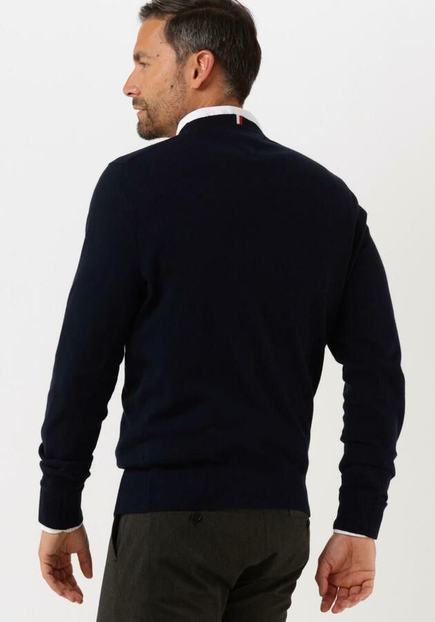 TOMMY HILFIGER Heren Truien & Vesten Pima Org Ctn Cashmere Crew Neck Donkerblauw - Foto 2