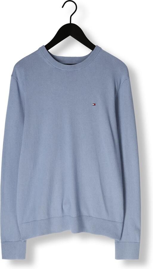 TOMMY HILFIGER Heren Truien & Vesten Pima Org Ctn Cashmere Crew Neck Lichtblauw - Foto 3