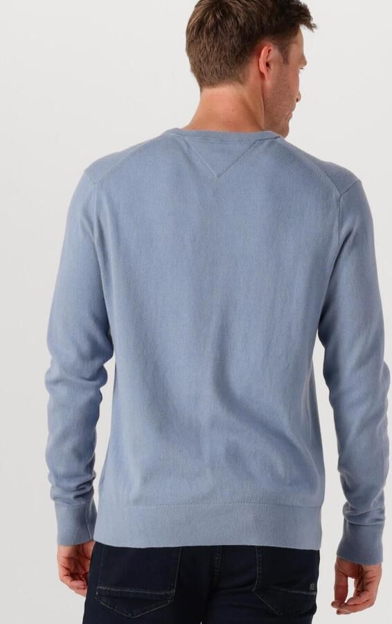 TOMMY HILFIGER Heren Truien & Vesten Pima Org Ctn Cashmere Crew Neck Lichtblauw - Foto 2