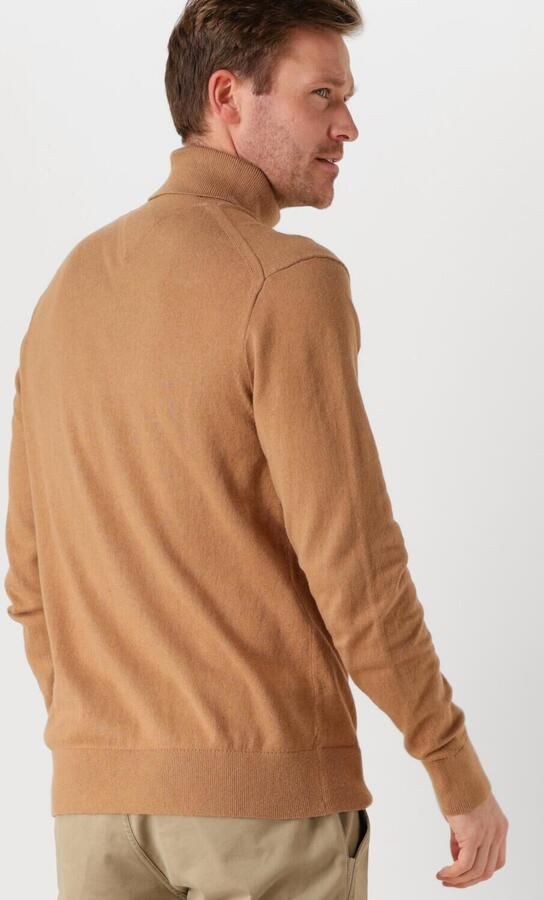 TOMMY HILFIGER Heren Truien & Vesten Pima Org Ctn Cashmere Roll Neck Camel - Foto 2