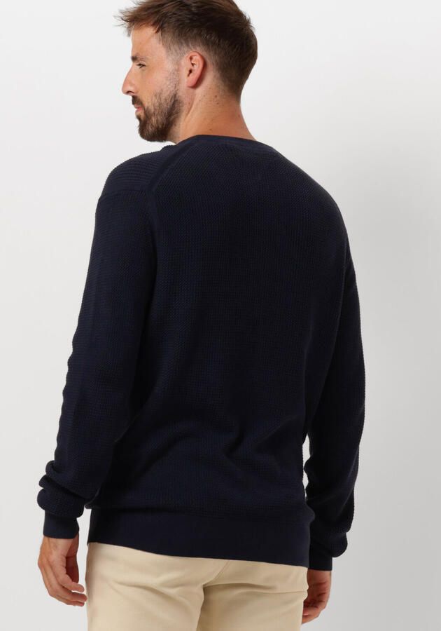 TOMMY HILFIGER Heren Truien & Vesten Structure Crew Nk Donkerblauw