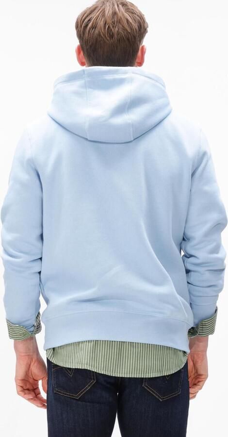TOMMY HILFIGER Heren Truien & Vesten Tommy Logo Hoody Lichtblauw - Foto 4