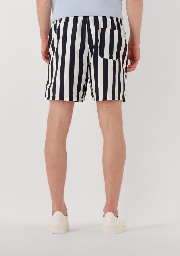 TOMMY HILFIGER Heren Zwembroeken Medium Drawstring Print Donkerblauw - Foto 2