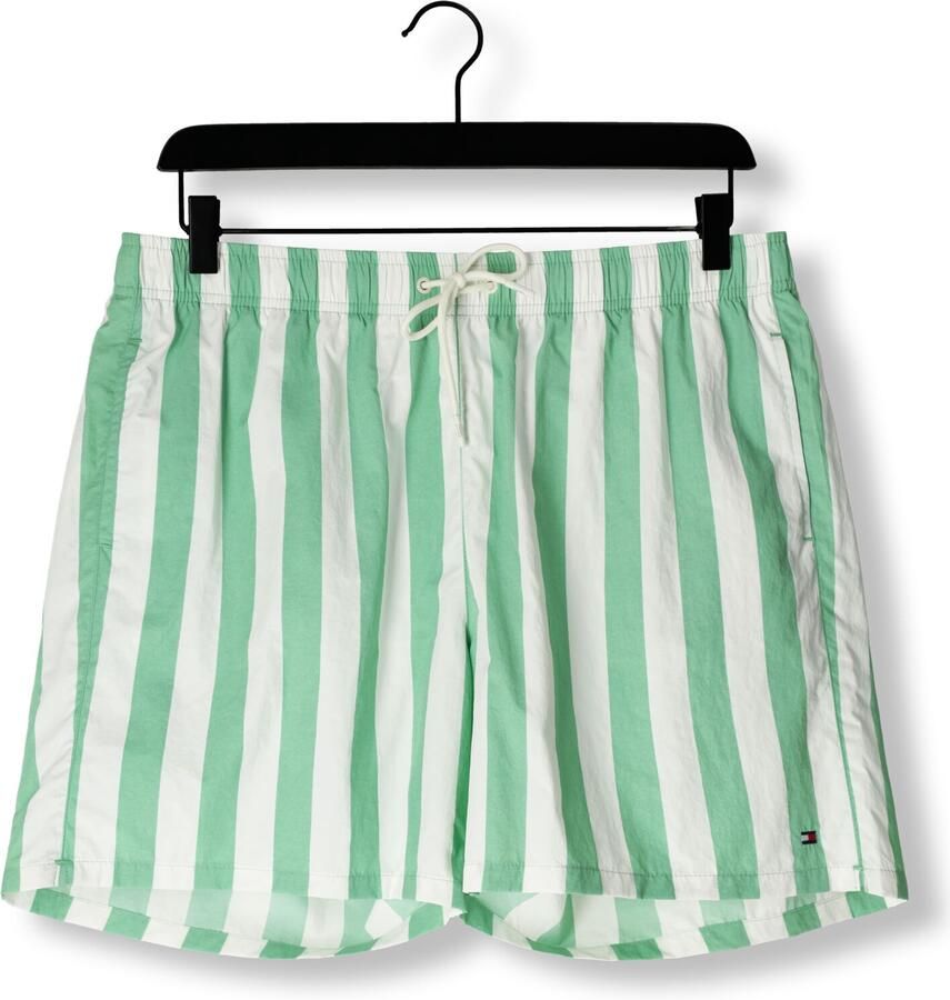 TOMMY HILFIGER Heren Zwembroeken Medium Drawstring Print Groen