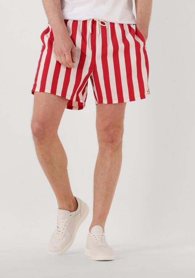 TOMMY HILFIGER Heren Zwembroeken Medium Drawstring Print Rood - Foto 4