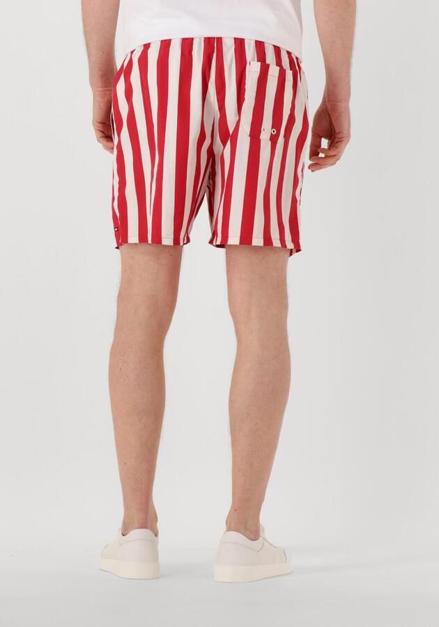 TOMMY HILFIGER Heren Zwembroeken Medium Drawstring Print Rood - Foto 2