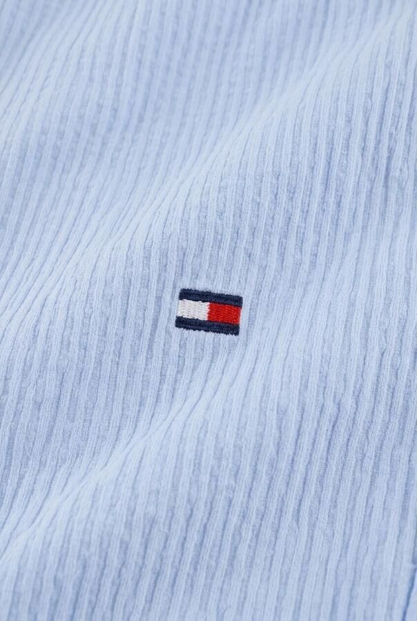 TOMMY HILFIGER Jongens Broeken Jersey Seersucker Sweatshort Lichtblauw - Foto 2