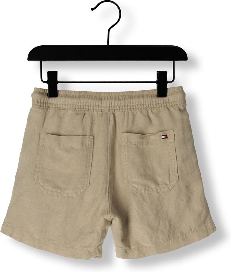 TOMMY HILFIGER Jongens Broeken Linen Short Zand
