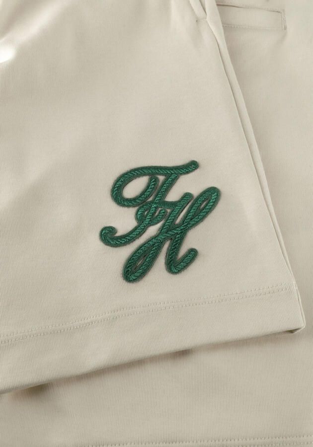 TOMMY HILFIGER Jongens Broeken Th Script Graphic Sweatshorts Creme - Foto 3