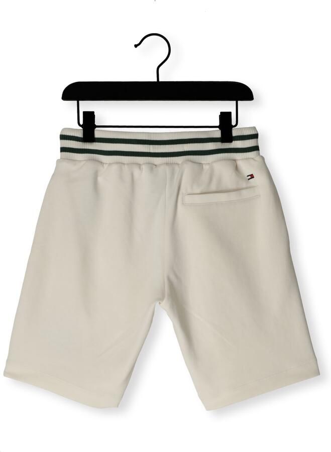 TOMMY HILFIGER Jongens Broeken Th Script Graphic Sweatshorts Creme - Foto 2