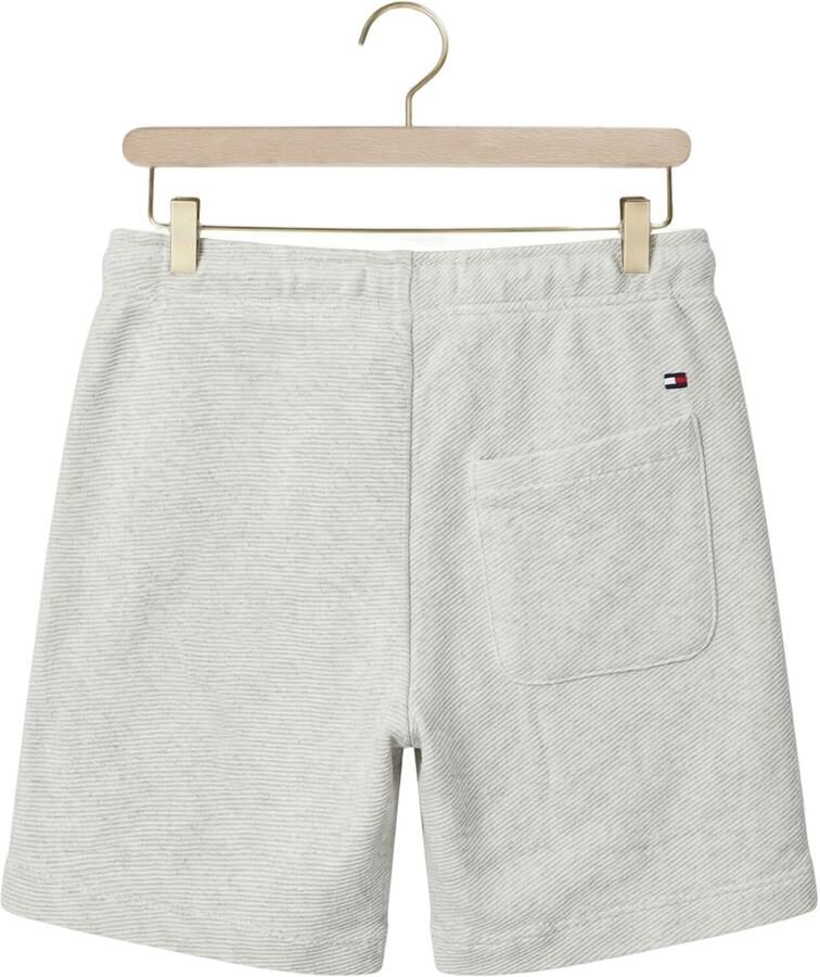 TOMMY HILFIGER Jongens Broeken Thscript Jersey Twill Short Lichtgrijs - Foto 2