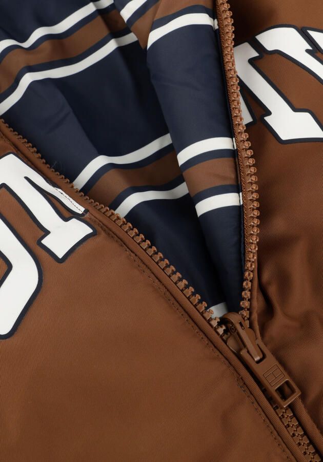 TOMMY HILFIGER Jongens Jassen Tommy Reversible Bomber Bruin - Foto 2