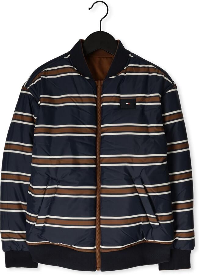 TOMMY HILFIGER Jongens Jassen Tommy Reversible Bomber Bruin