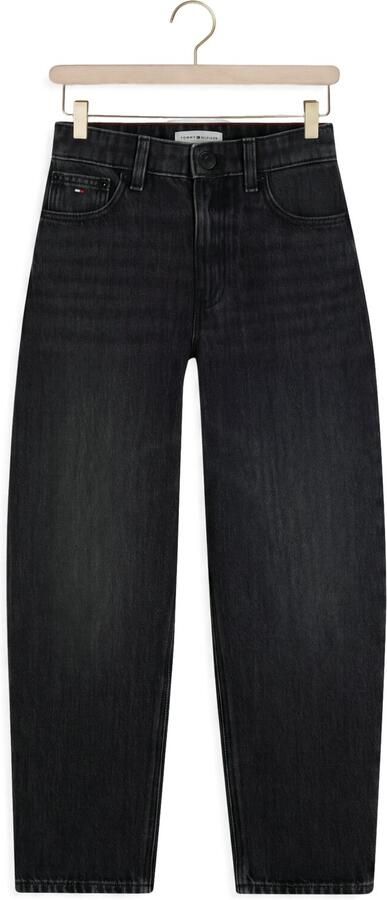 TOMMY HILFIGER Jongens Jeans Barrel Black Zwart