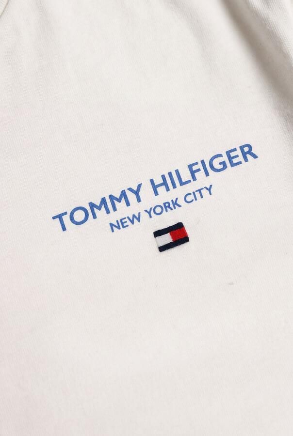 TOMMY HILFIGER Jongens Polo's & T-shirts Essential Logo Tee Ss Gebroken Wit - Foto 3