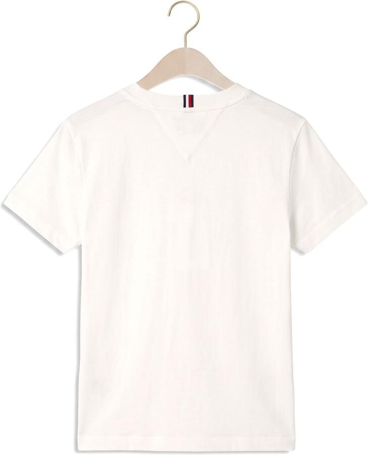TOMMY HILFIGER Jongens Polo's & T-shirts Essential Logo Tee Ss Gebroken Wit - Foto 2