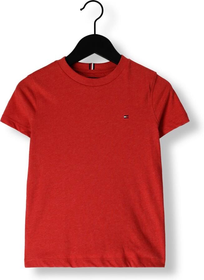 TOMMY HILFIGER Jongens Polo's & T-shirts Essential Reg Fit Tee Ss Rood - Foto 2