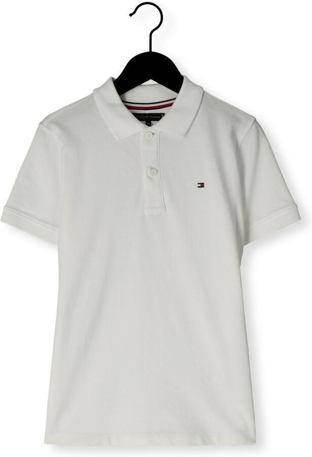Tommy Hilfiger Teens regular fit poloshirt van puur katoen