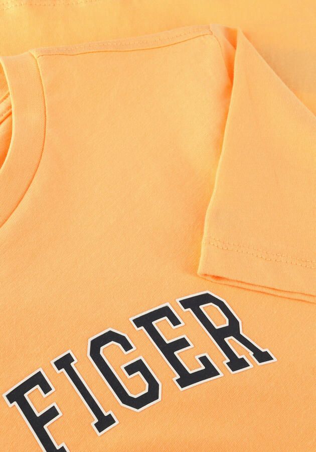 TOMMY HILFIGER Jongens Polo's & T-shirts Hilfiger Varsity T-shirt Perzik - Foto 2