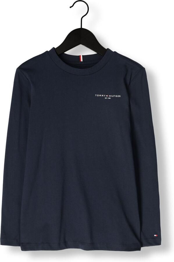 TOMMY HILFIGER Polo's & T-shirts Mini Corp T-shirt Ls Donkerblauw - Foto 2