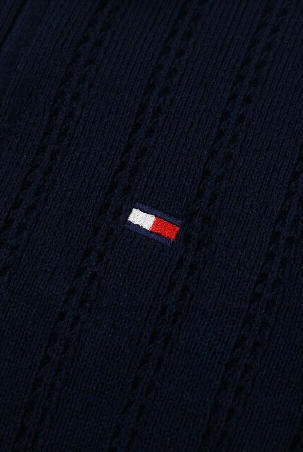 TOMMY HILFIGER Jongens Polo's & T-shirts Open Stitch Polo Sweater Ss Donkerblauw
