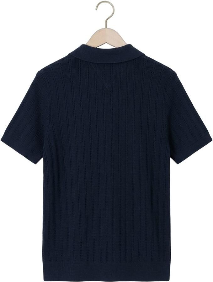 TOMMY HILFIGER Jongens Polo's & T-shirts Open Stitch Polo Sweater Ss Donkerblauw - Foto 2