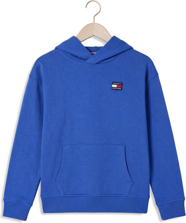 TOMMY HILFIGER Truien & Vesten Flag Heritage Hoodie Blauw