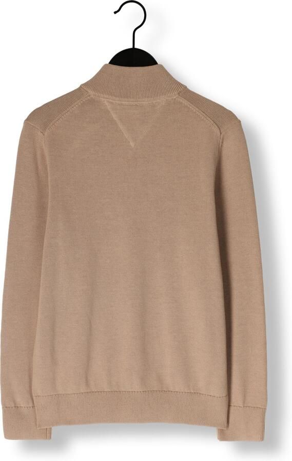 TOMMY HILFIGER Jongens Truien & Vesten Half Zip Sweater Beige