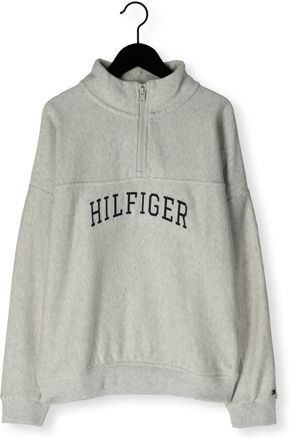 TOMMY HILFIGER Jongens Truien & Vesten Hilfiger Varsity Zip Sweatshirt Lichtgrijs