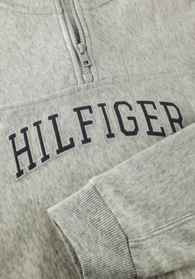 TOMMY HILFIGER Jongens Truien & Vesten Hilfiger Varsity Zip Sweatshirt Lichtgrijs - Foto 2