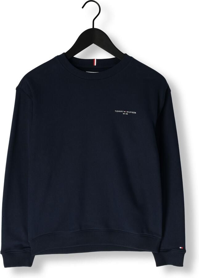 TOMMY HILFIGER Truien & Vesten Mini Corp C-neck Sweatshirt Donkerblauw - Foto 2