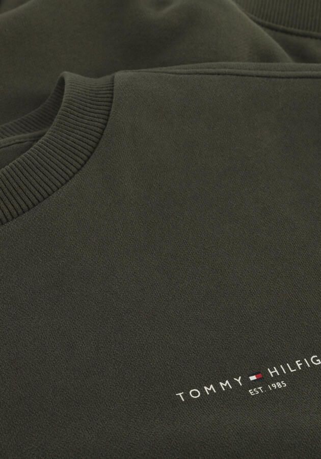 TOMMY HILFIGER Truien & Vesten Mini Corp C-neck Sweatshirt Donkergroen