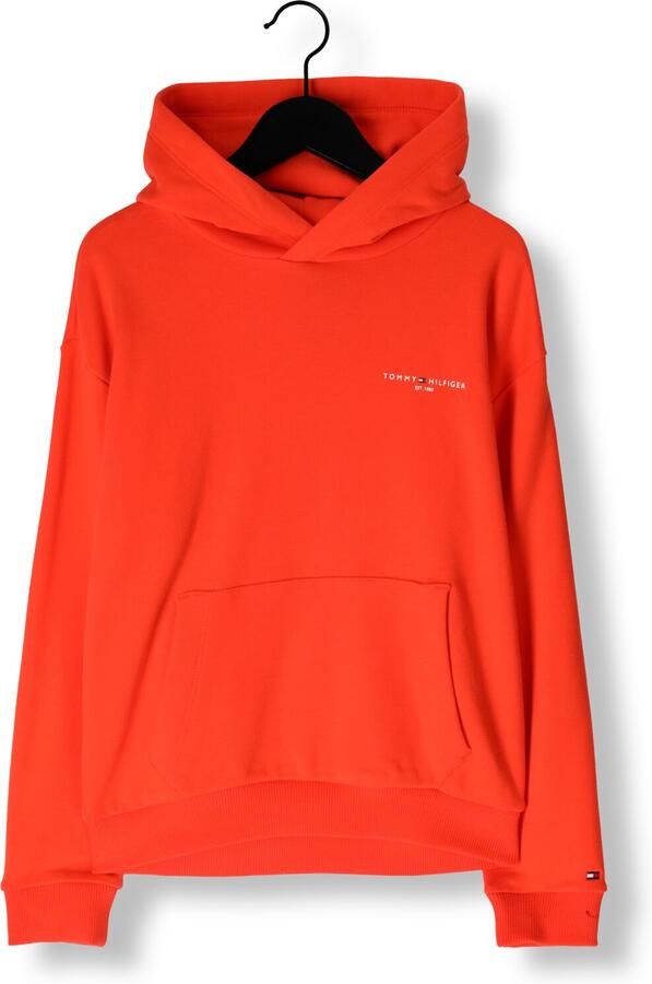 TOMMY HILFIGER Truien & Vesten Mini Corp Hoodie Oranje - Foto 3