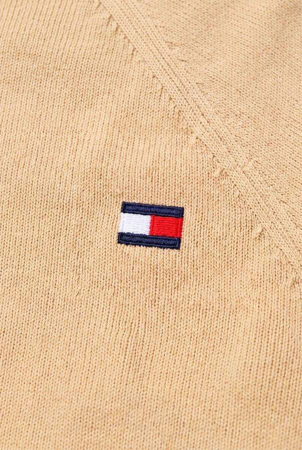 TOMMY HILFIGER Jongens Truien & Vesten Rugby Sweatshirt Camel