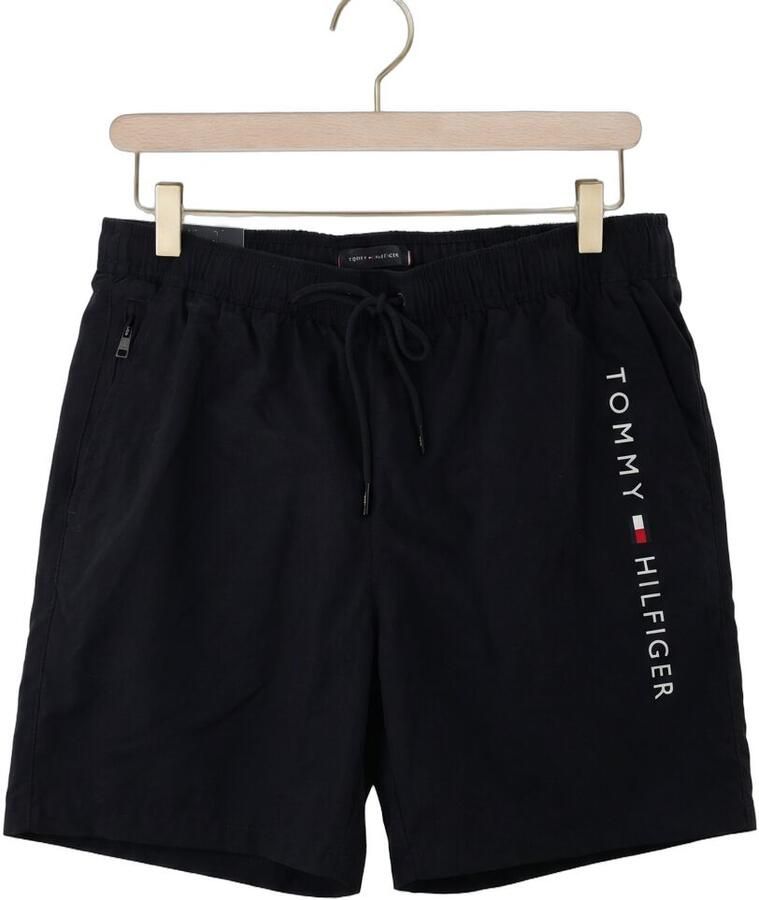 TOMMY HILFIGER UNDERWEAR Tommy Hilfiger Heren Zwembroeken Medium Drawstring Zip Pocket Donkerblauw - Foto 2
