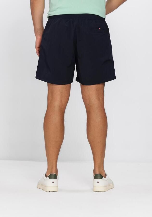 TOMMY HILFIGER UNDERWEAR Tommy Hilfiger Heren Zwembroeken Medium Drawstring Zip Pocket Donkerblauw - Foto 3