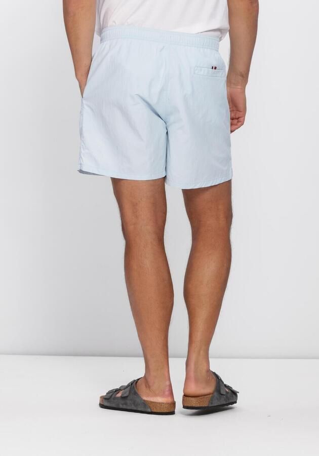 TOMMY HILFIGER UNDERWEAR Tommy Hilfiger Heren Zwembroeken Medium Drawstring Zip Pocket Lichtblauw - Foto 3