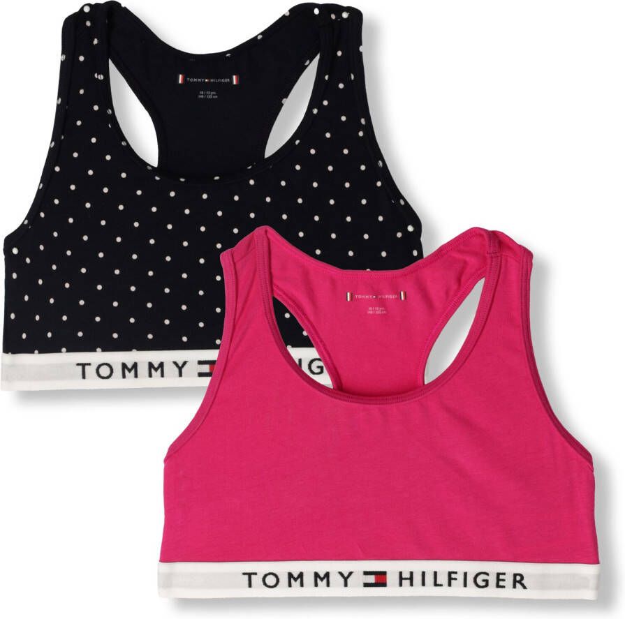 TOMMY HILFIGER UNDERWEAR Tommy Hilfiger Meisjes Nachtkleding 2p Bralette Print Multi