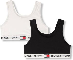 Tommy Hilfiger Underwear Bralette 2P BRALETTE met tommy hilfiger merklabel (set 2-delig Set van 2)