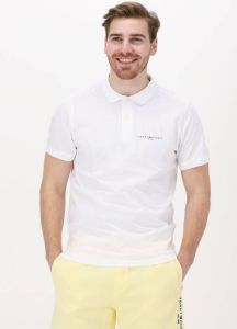 Tommy Hilfiger Witte Polo Clean Jersey Slim Polo