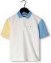 TOMMY HILFIGER Jongens Polo's & T-shirts Oversized Colorblock Polo S s Wit - Thumbnail 1