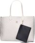 Tommy Hilfiger Shopper met all-over label in reliëf model 'ICONIC' - Thumbnail 1