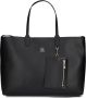 Tommy Hilfiger Iconische Tommy Tote Aw0Aw14874 Black Dames - Thumbnail 1