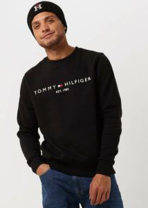 Tommy Hilfiger Zwarte Sweater Tommy Logo Sweatshirt