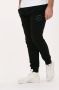 Tommy Hilfiger regular fit joggingbroek ROUNDALL GRAPHIC met biologisch katoen black - Thumbnail 1